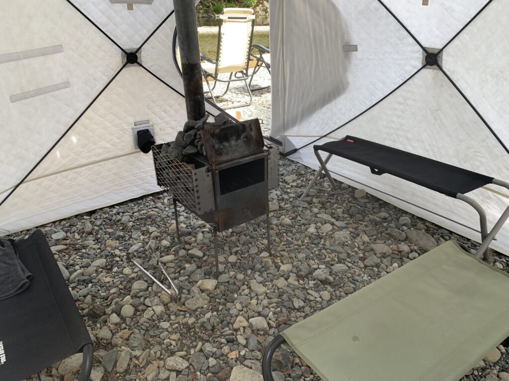 サウナチェアー　テントサウナが温まらない理由