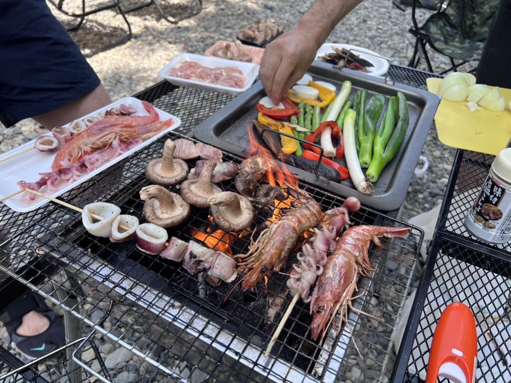 サウナ　BBQ